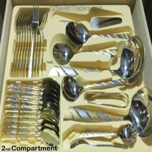 84pcs Cutlery Set Briefcase Ayd Stainless Steel - Image 4