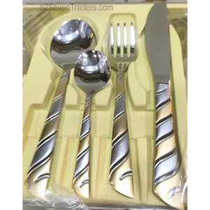 84pcs Cutlery Set Briefcase Ayd Stainless Steel - Image 2