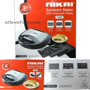 Sandwich Maker 3in1 NIKAI NGT323D. - Image 6